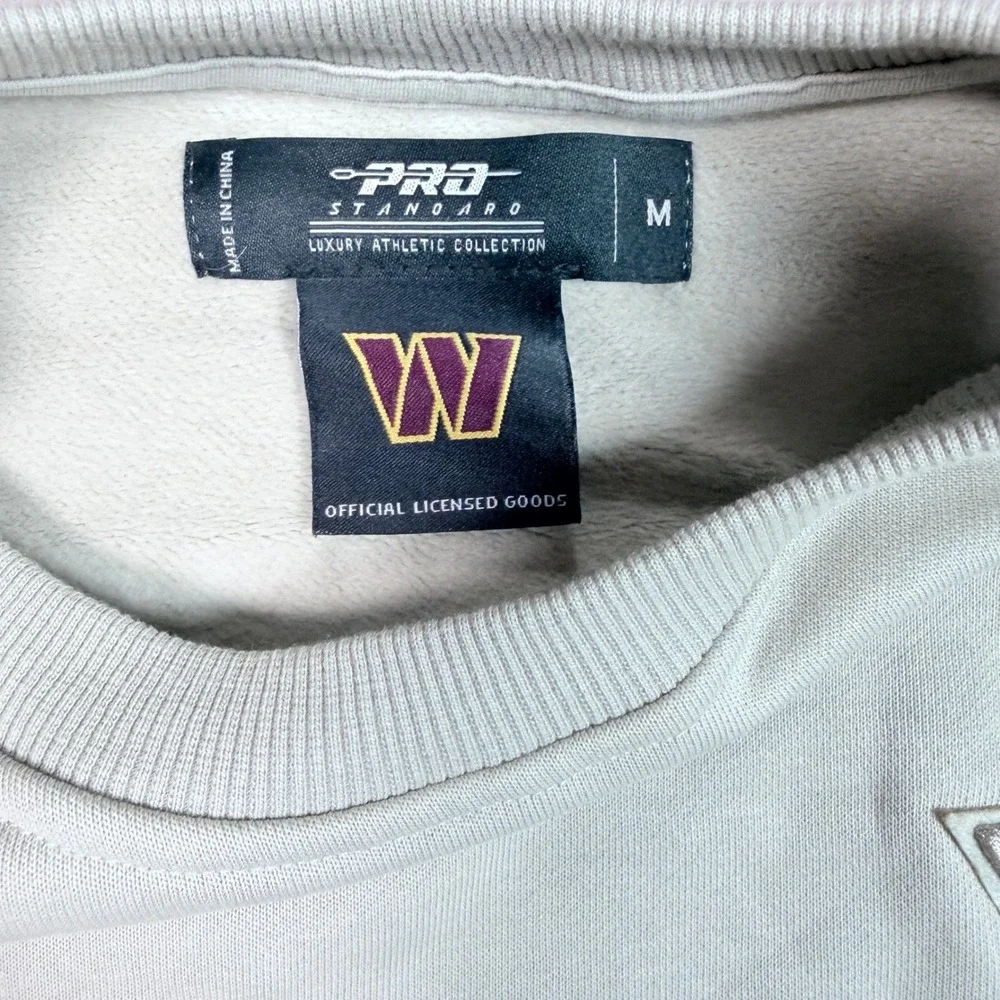 Pro Standard Washington Commanders Cropped Sweatshirt Green Womens Medium NFL